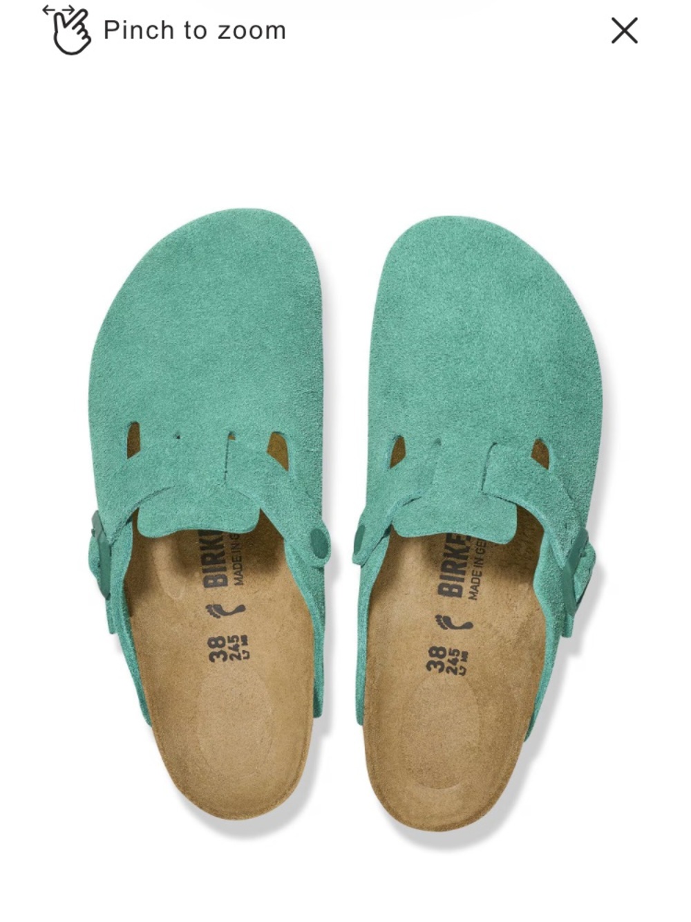 Birkenstock Suede Boston Clogs - Slip-On Clog